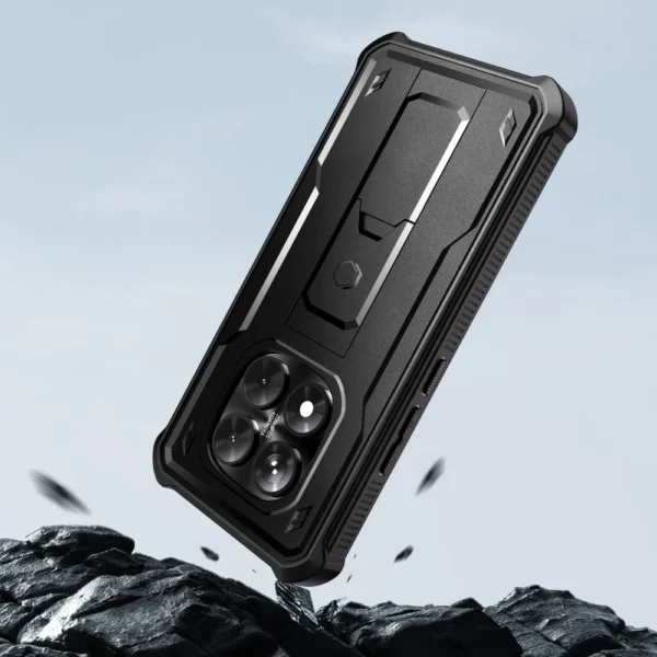 Tech-Protect Kevlar Pro Case for Xiaomi Redmi Note 14 Pro 5G / Poco X7 5G - Blackeng