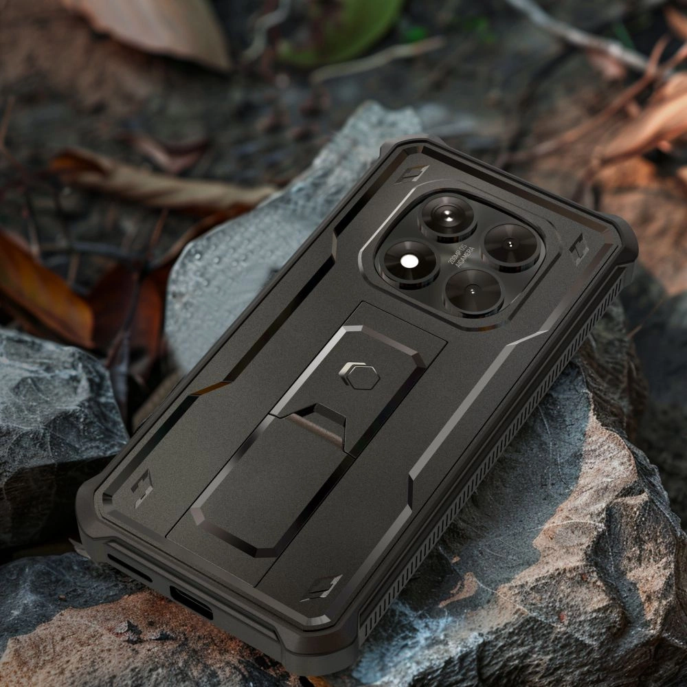 Tech-Protect Kevlar Pro Case for Xiaomi Redmi Note 14 Pro 5G / Poco X7 5G - Blackeng