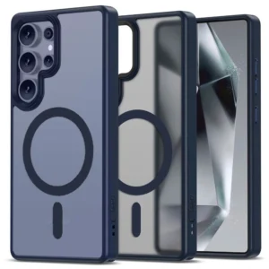 Tech-Protect MagMat MagSafe Case for Samsung Galaxy S25 Ultra - Clear Blueeng