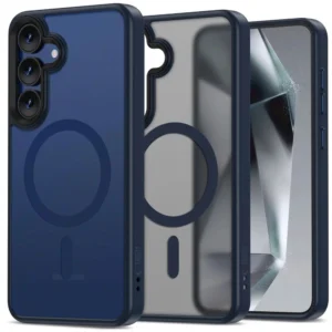Tech-Protect MagMat MagSafe Case for Samsung Galaxy S25 - Clear Blueeng