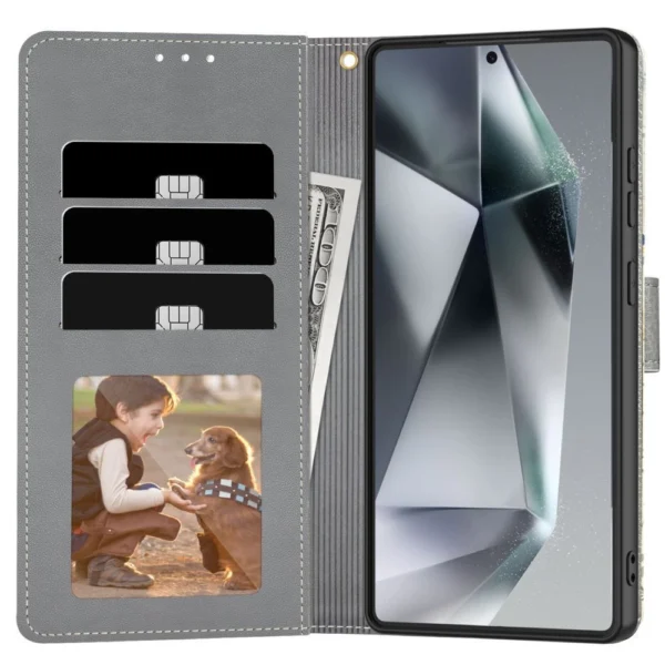 Tech-Protect Wallet Case for Samsung Galaxy A26 5G - Daisies with Leaveseng
