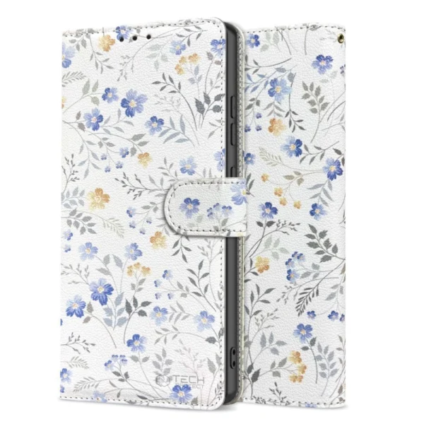 Tech-Protect Wallet Case for Samsung Galaxy A26 5G - Daisies with Leaveseng