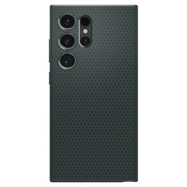 Spigen Liquid Air Case for Samsung Galaxy S24 Ultra - Dark Greeneng