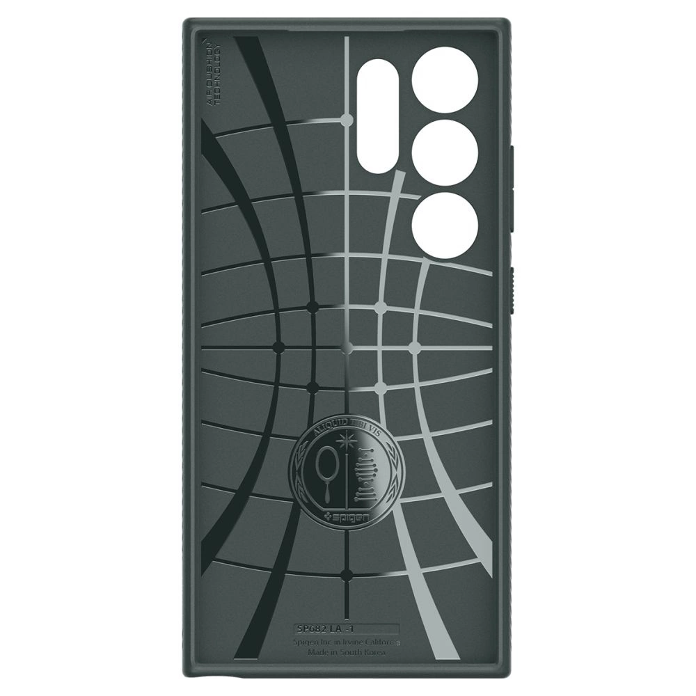 Spigen Liquid Air Case for Samsung Galaxy S24 Ultra - Dark Greeneng