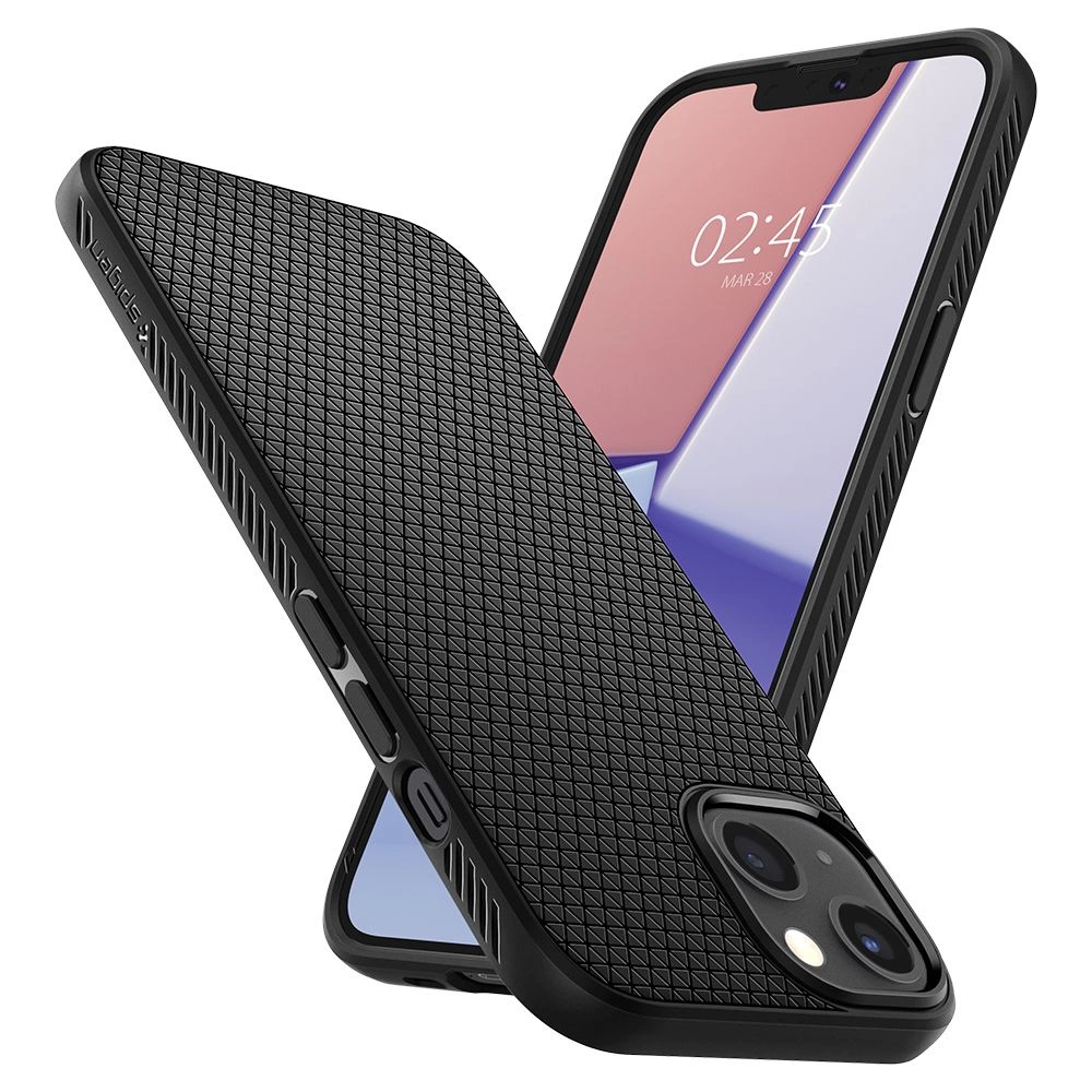Spigen Liquid Air iPhone 13 Case - Matte Blackeng