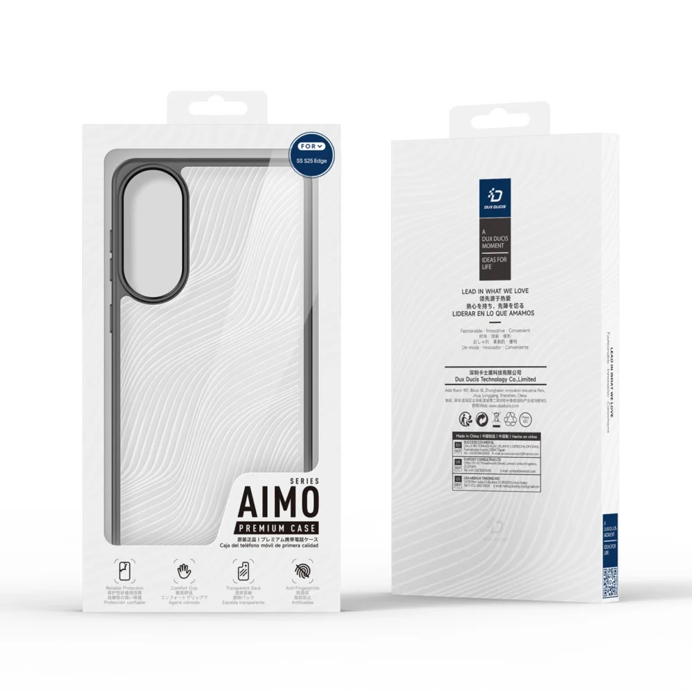 Dux Ducis Aimo case for Samsung Galaxy S25 Edge - blackeng