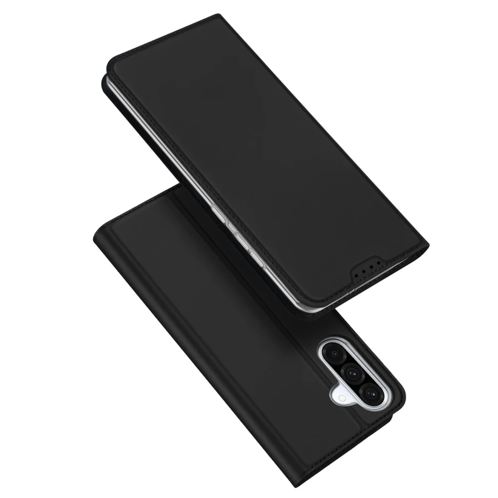 Dux Ducis Skin Pro Case for Samsung Galaxy A36 5G / A56 5G with Flip and Card Slot - Blackeng