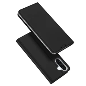 Dux Ducis Skin Pro Case for Samsung Galaxy A36 5G / A56 5G with Flip and Card Slot - Blackeng