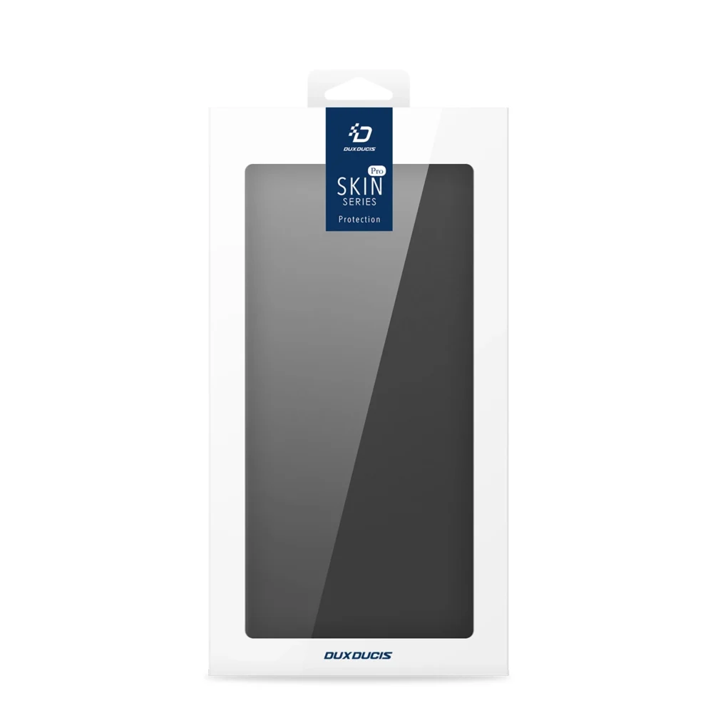 Dux Ducis Skin Pro Case for Samsung Galaxy S25 Edge with Flip and Card Slot - Blackeng