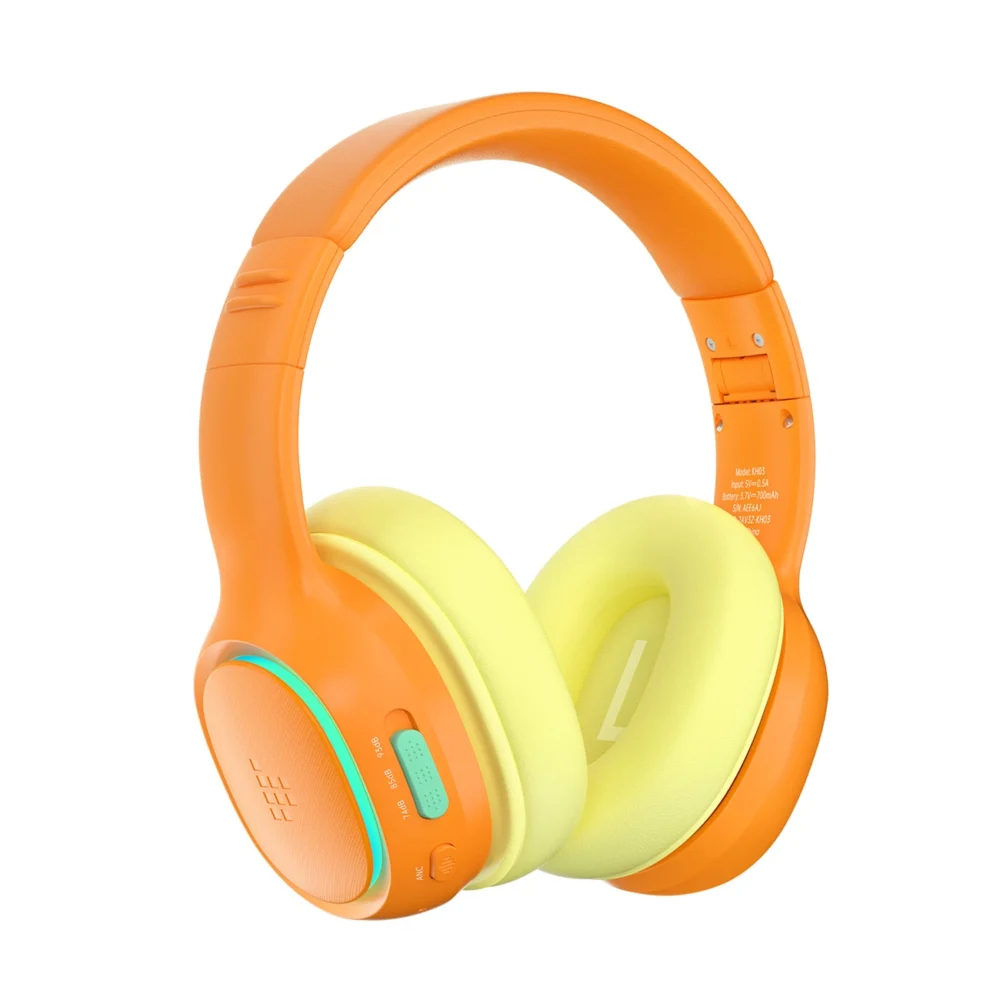 Tronsmart KH03 Wireless Headphones with ANC, for Kids, Safe - Orangeeng