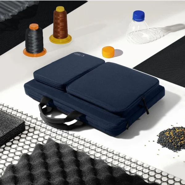 Tech-Protect Defender Bag for 17" Laptop - Navy Blueeng