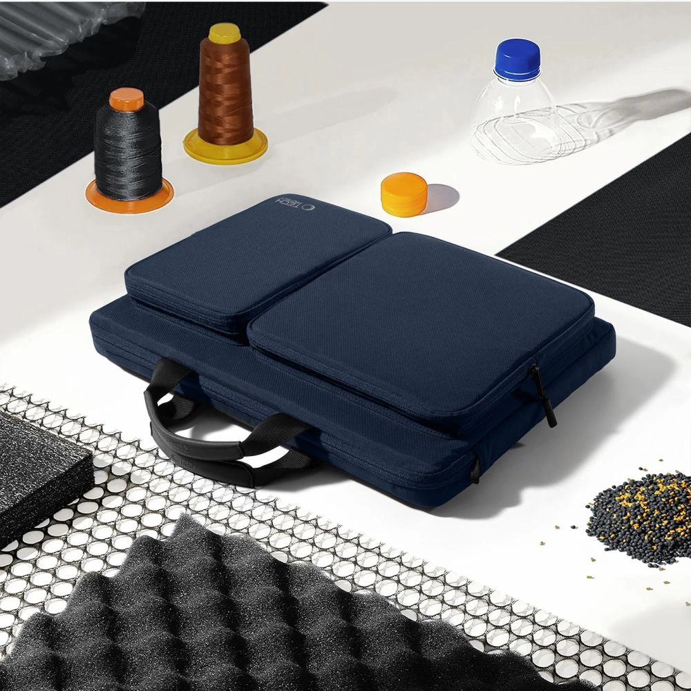 Tech-Protect Defender Bag for 17" Laptop - Navy Blueeng