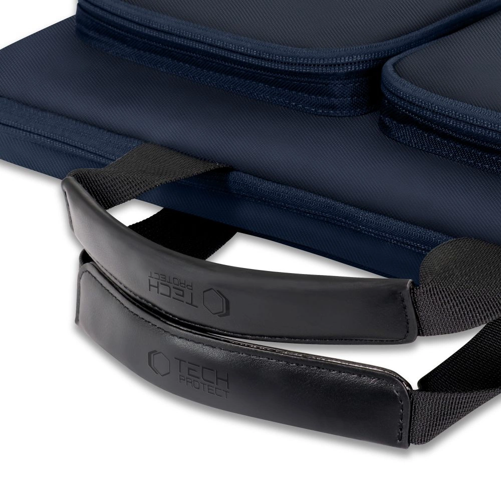Tech-Protect Defender Bag for 17" Laptop - Navy Blueeng