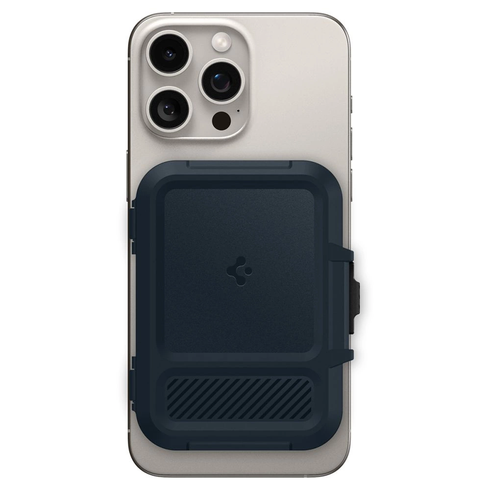 Spigen Lock Fit MagSafe Card Case - Navy Blueeng