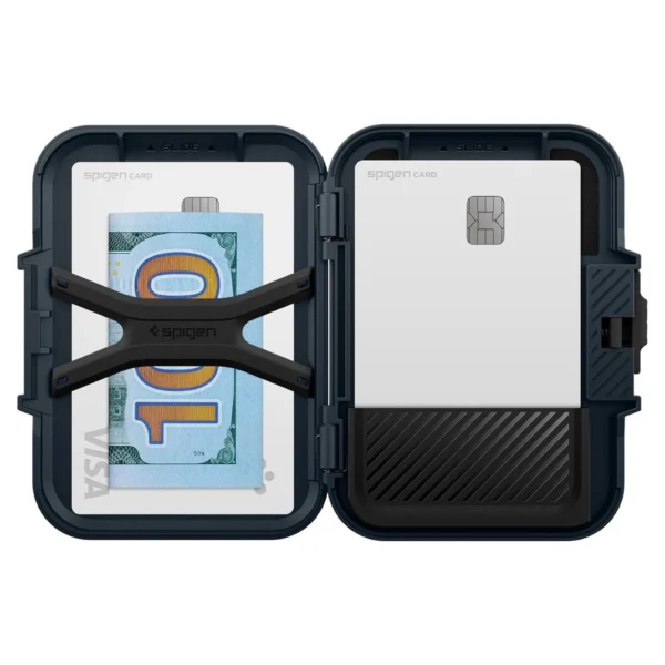 Spigen Lock Fit MagSafe Card Case - Navy Blueeng