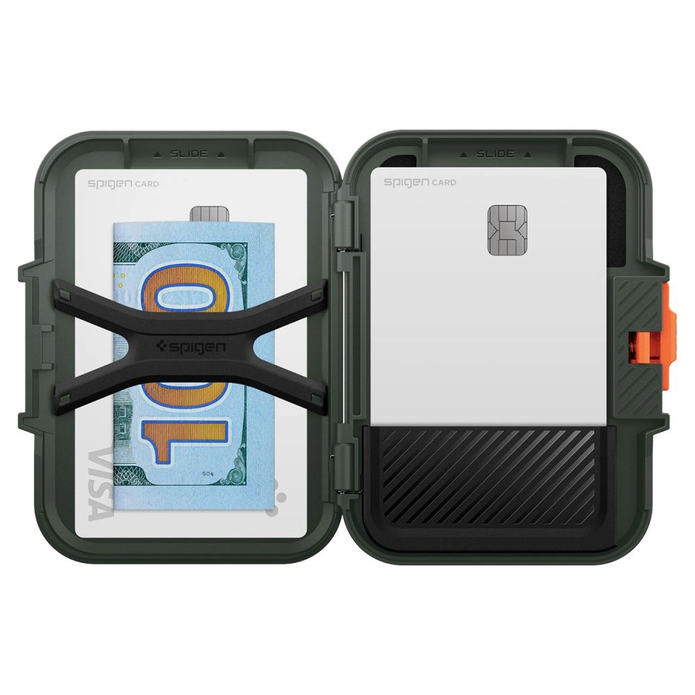 Spigen Lock Fit MagSafe Card Case - Greeneng