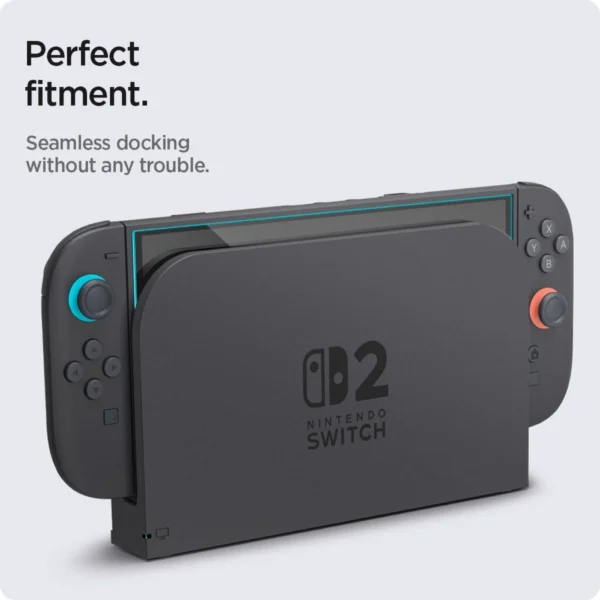 Tempered Glass Spigen Glas.TR EZ Fit 2-pack for Nintendo Switch 2eng