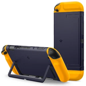 Spigen Nano Pop Case for Nintendo Switch 2 - Navy Blue and Yelloweng