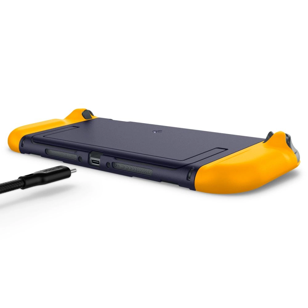 Spigen Nano Pop Case for Nintendo Switch 2 - Navy Blue and Yelloweng