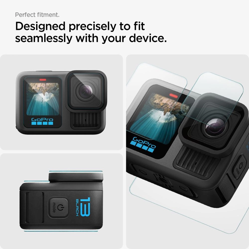 Spigen Glas.tR Slim Tempered Glass for GoPro Hero 13eng