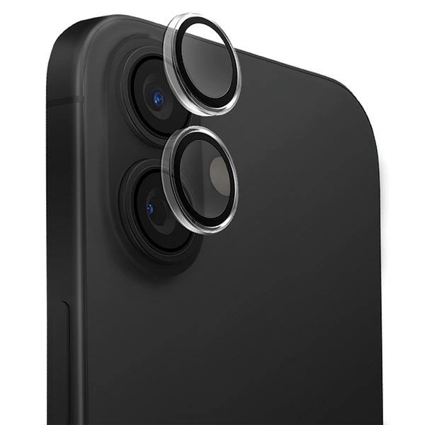 Uniq Optix Clear Camera Lens Protector iPhone 16 / 16 Plus with Applicator - Clear Blackeng