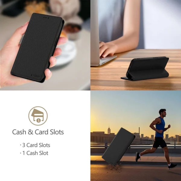 Tech-Protect Wallet RS Case for Samsung Galaxy A56 5G - Blackeng