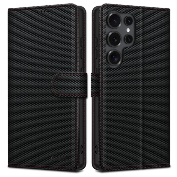 Tech-Protect Wallet RS Case for Samsung Galaxy S25 Ultra - Blackeng