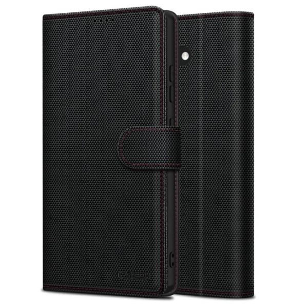 TECH-PROTECT WALLET RS IPHONE 16E BLACK/RED Tech-Protect Wallet case for iPhone 16e - blackeng