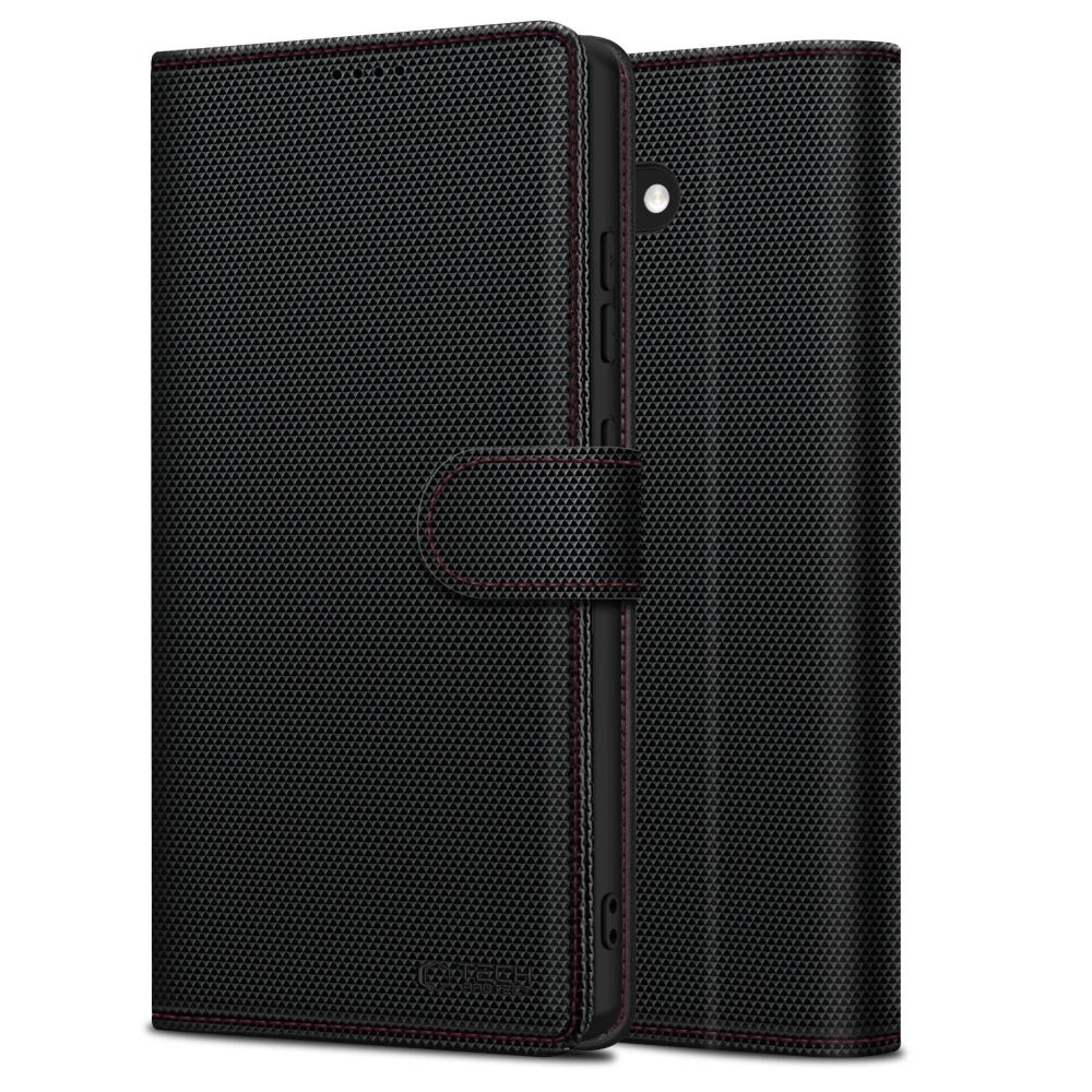 TECH-PROTECT WALLET RS IPHONE 16E BLACK/RED Tech-Protect Wallet case for iPhone 16e - blackeng