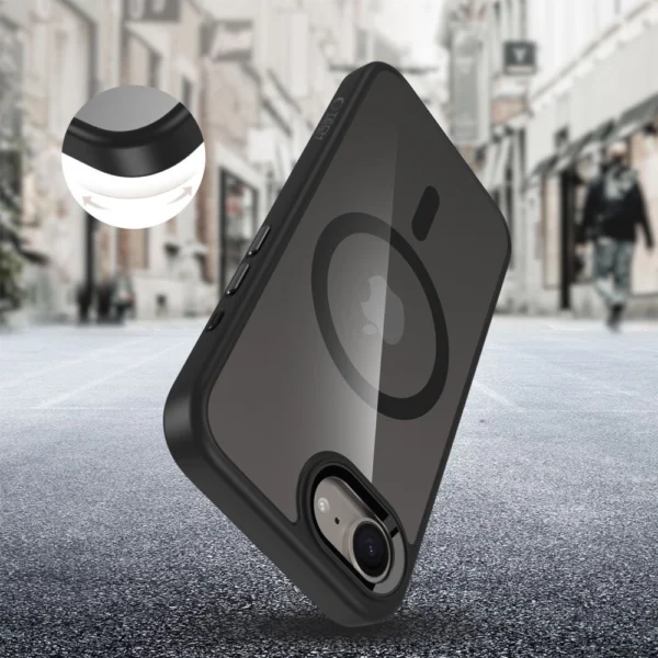 Tech-Protect MagMat MagSafe Case for Nothing Phone 3A Pro - Clear Blackeng