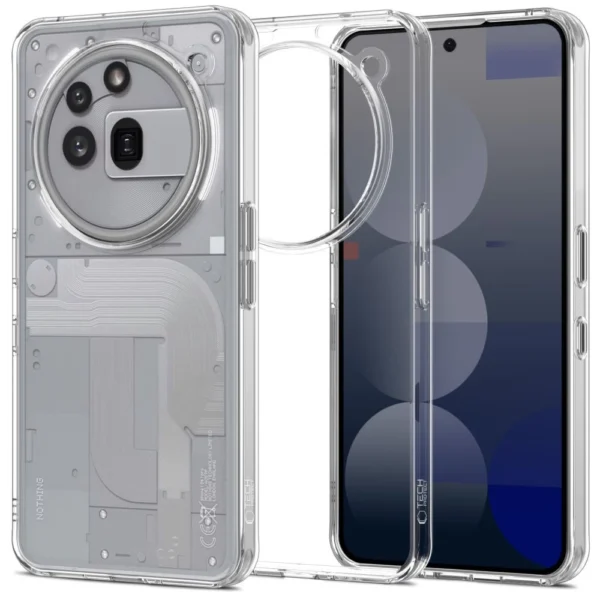 Tech-Protect FlexAir Hybrid Case for Nothing Phone 3A Pro - Cleareng