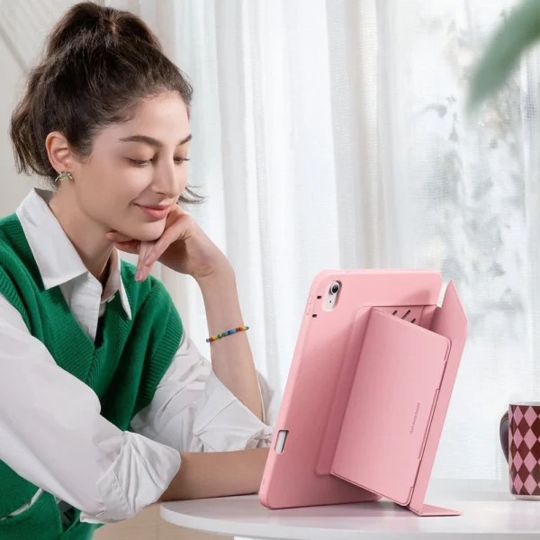 ESR Flip Hybrid Case for iPad 10.9" 2022 (10th gen.) / 11" 2025 (11th gen.) - Pinkeng