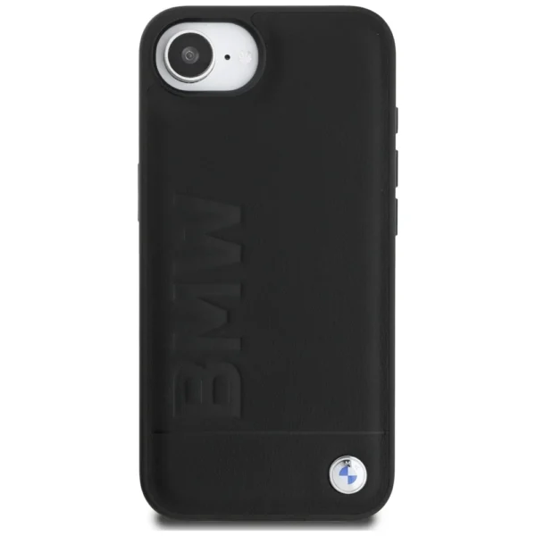 BMW Leather Hot Stamp iPhone 16e Case - Blackeng