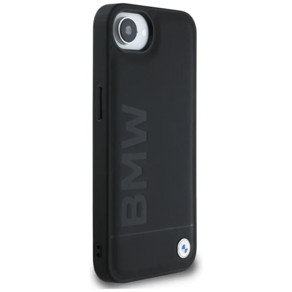BMW Leather Hot Stamp iPhone 16e Case - Blackeng