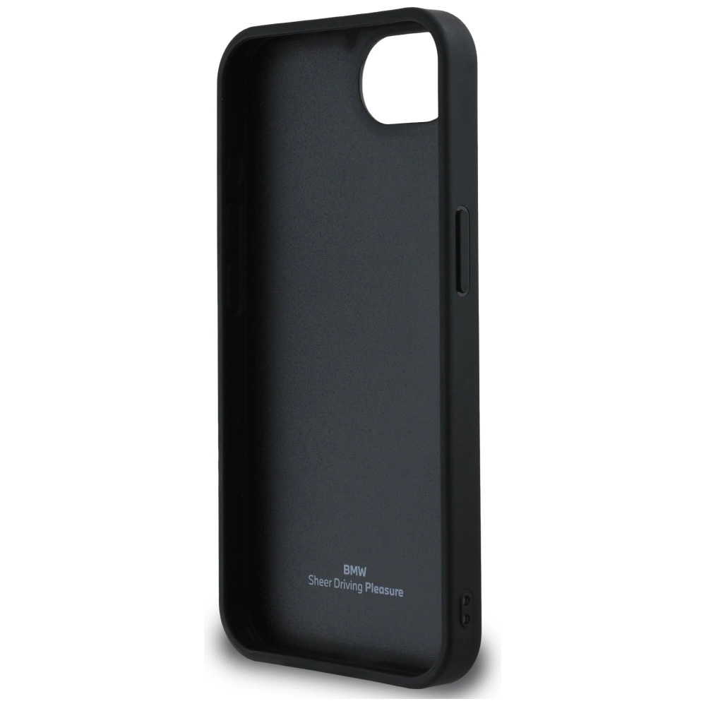 BMW Leather Hot Stamp iPhone 16e Case - Blackeng