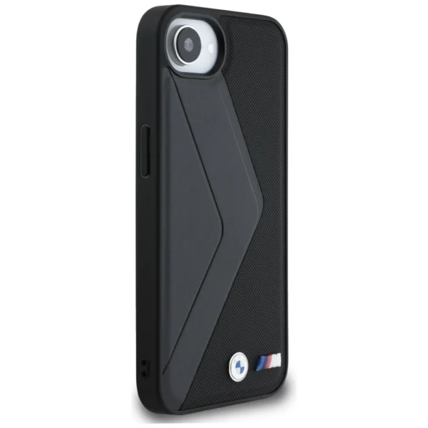 BMW Oversized Stripes MagSafe case for iPhone 16e - blackeng