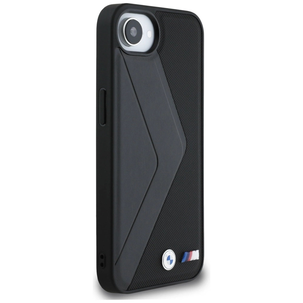 BMW Oversized Stripes MagSafe case for iPhone 16e - blackeng