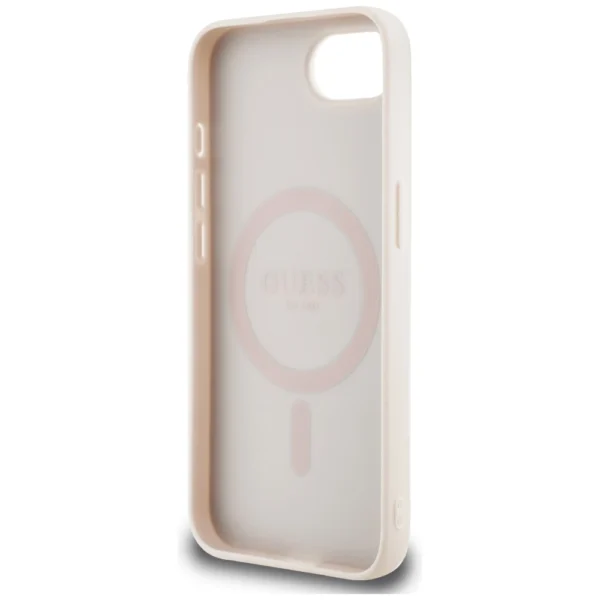 Guess 4G Flowers Print MagSafe iPhone 16e Case - Pinkeng