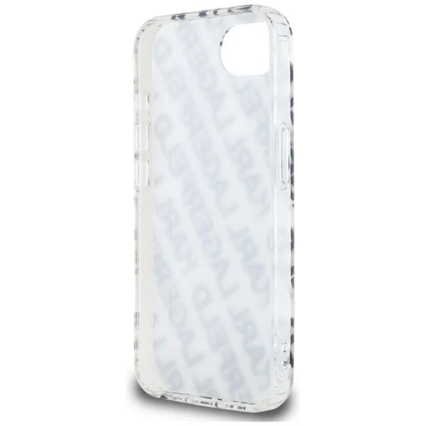 Karl Lagerfeld IML Repeat Logo iPhone 16e Case - Goldeng
