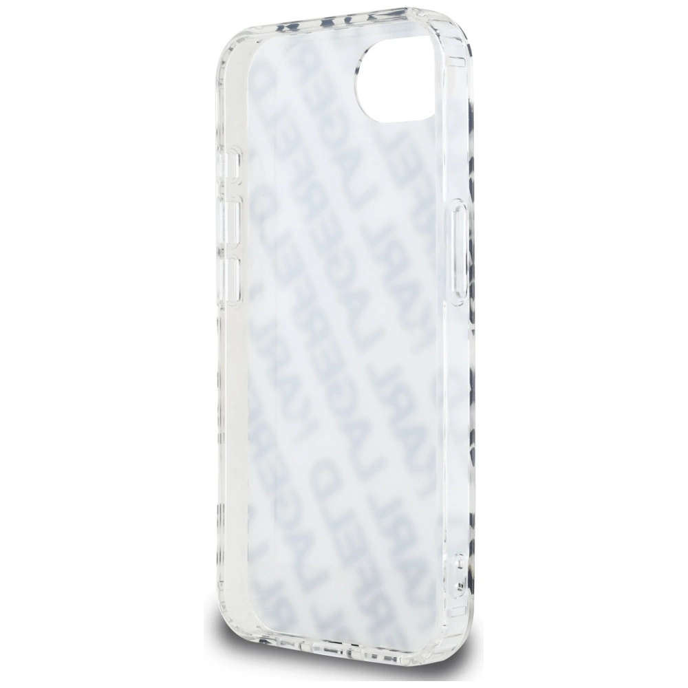 Karl Lagerfeld IML Repeat Logo iPhone 16e Case - Goldeng
