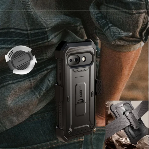 Supcase Unicorn Beetle Pro Case for Google Pixel 9A - Blackeng