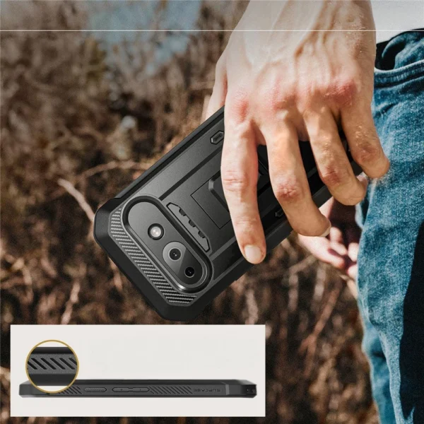 Supcase Unicorn Beetle Pro Case for Google Pixel 9A - Blackeng