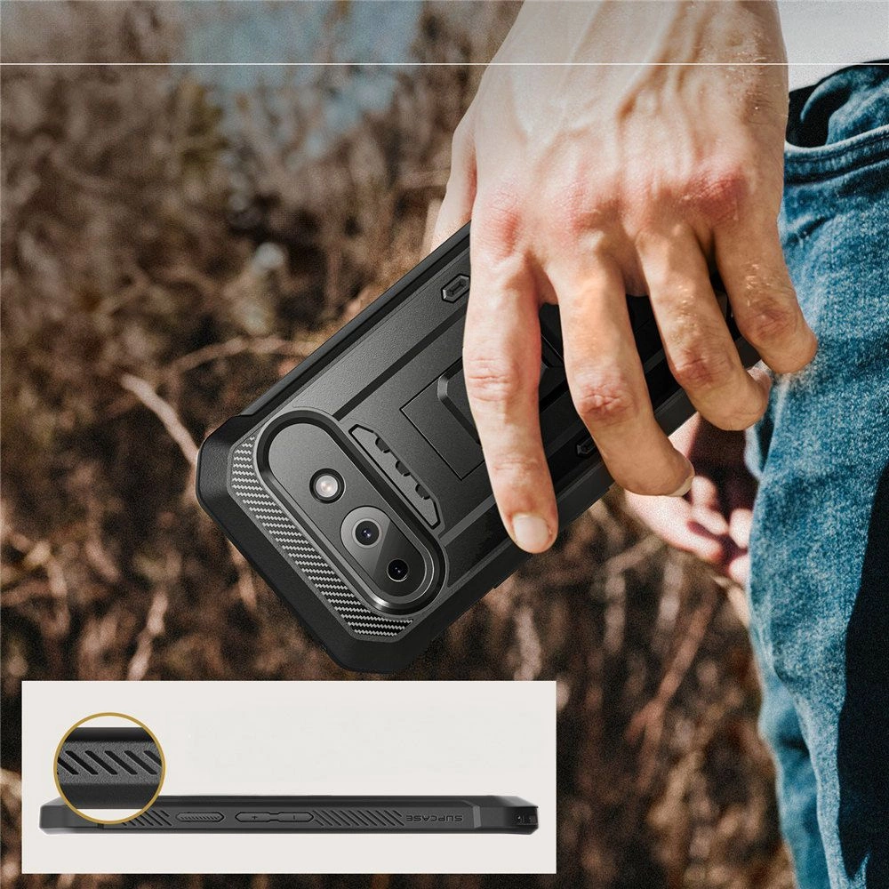 Supcase Unicorn Beetle Pro Case for Google Pixel 9A - Blackeng