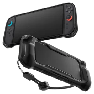 Spigen Rugged Armor Case for Nintendo Switch 2 - Matte Blackeng