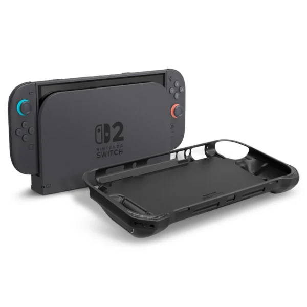 Spigen Rugged Armor Case for Nintendo Switch 2 - Matte Blackeng