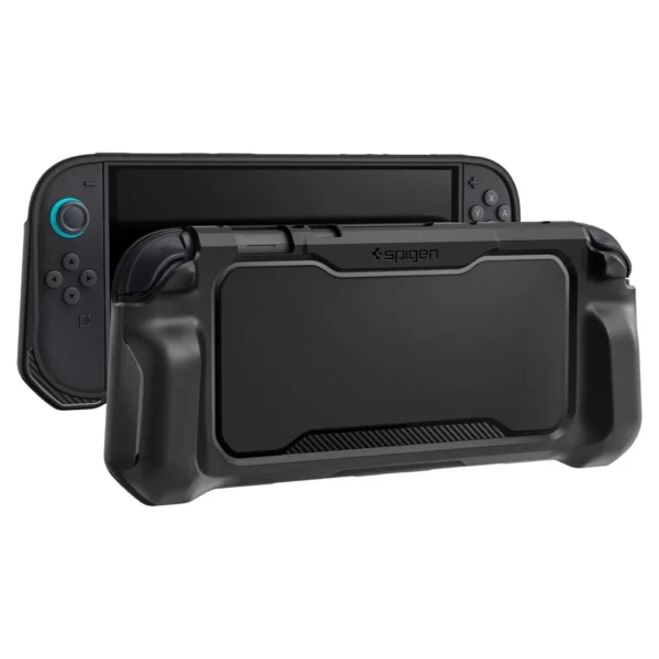Spigen Rugged Armor Case for Nintendo Switch 2 - Matte Blackeng