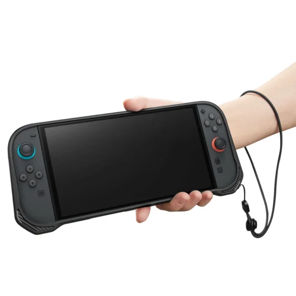 Spigen Rugged Armor Case for Nintendo Switch 2 - Matte Blackeng