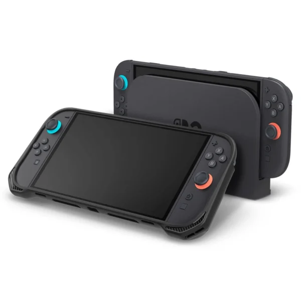 Spigen Rugged Armor Case for Nintendo Switch 2 - Matte Blackeng