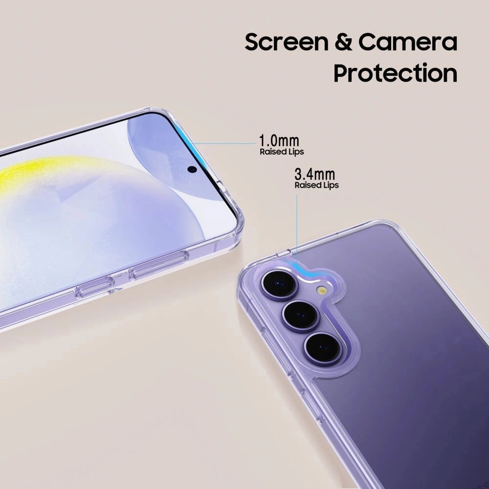 Tech-Protect FlexAir Hybrid Case for Samsung Galaxy S25 Edge - Cleareng