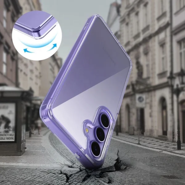 Tech-Protect FlexAir Hybrid Case for Samsung Galaxy S25 Edge - Cleareng